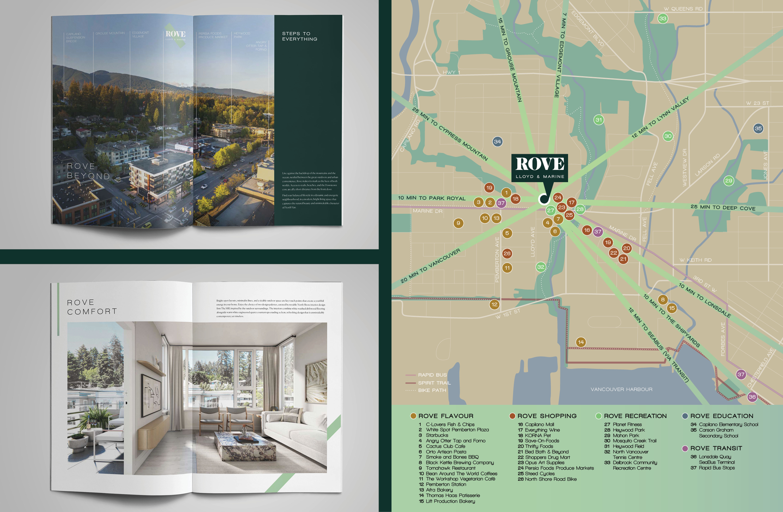 Rove Brochure and Map