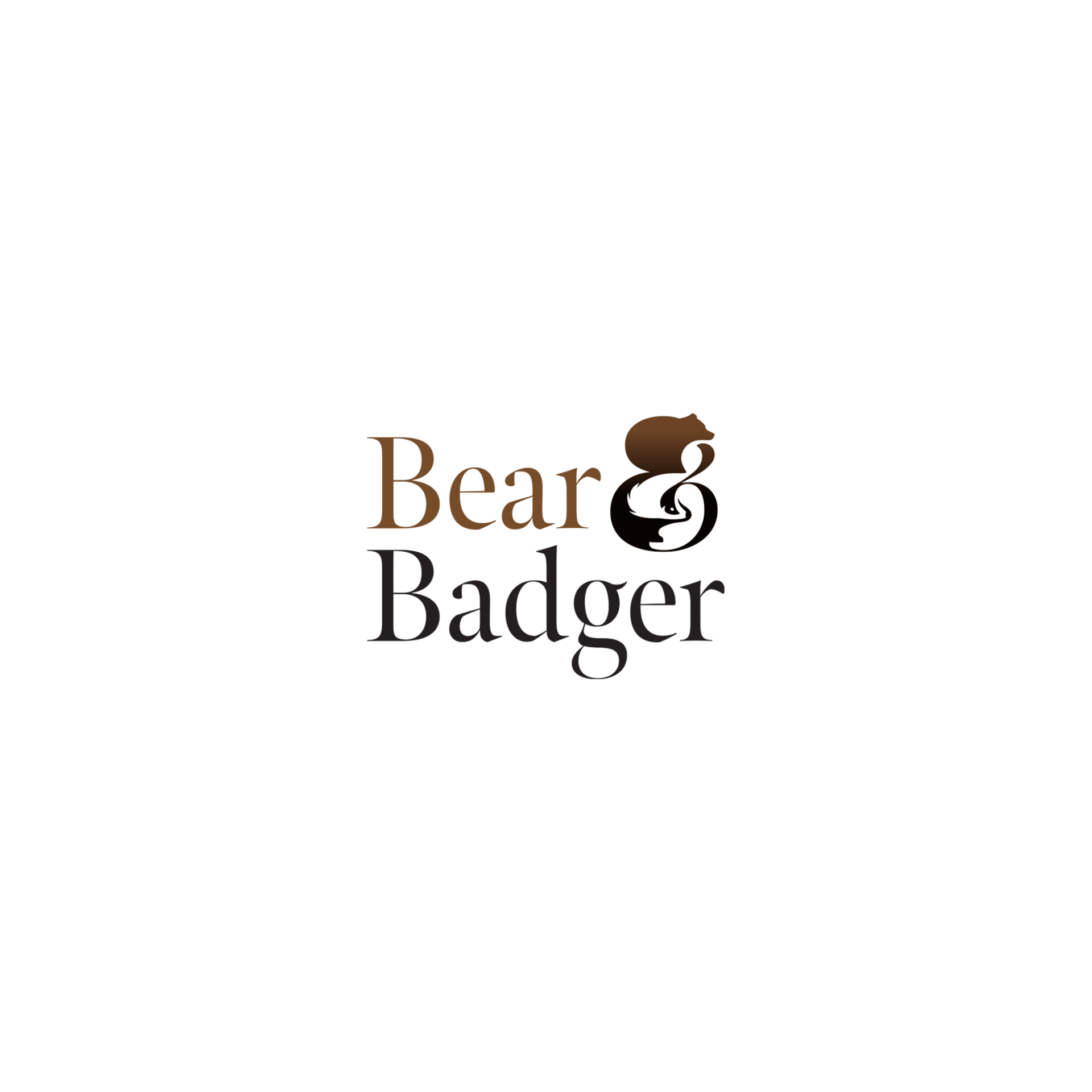 Bear and Badger Logo Colour